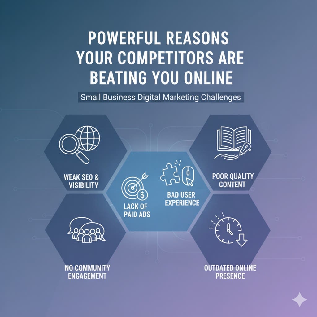reasons your competition is beating you online