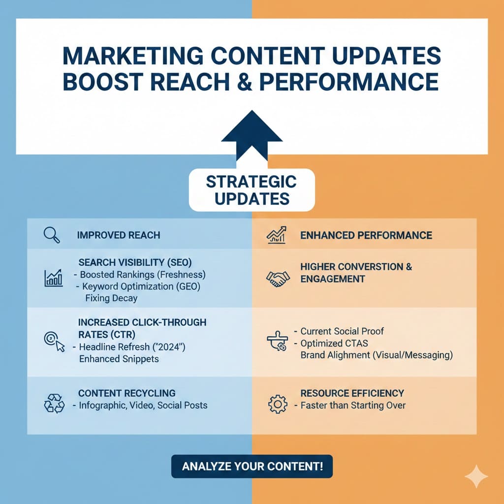 marketing content improves reach and performance