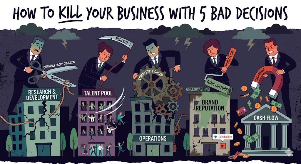 bad business decisions