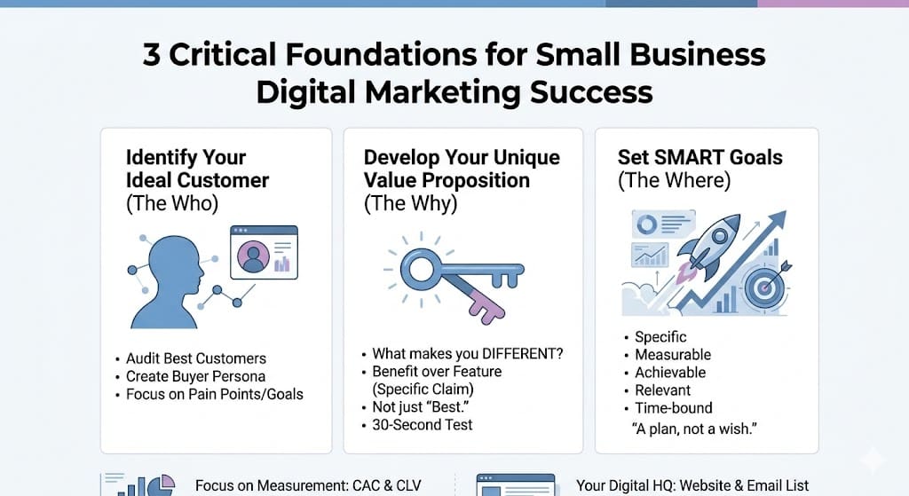 6 digital marketing foundations